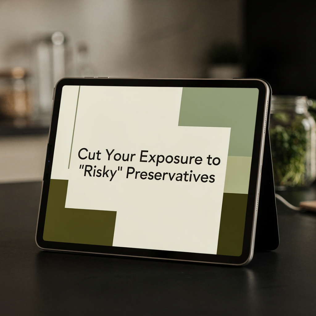 7 Swaps to Cut Your Exposure to 'Risky' Preservatives