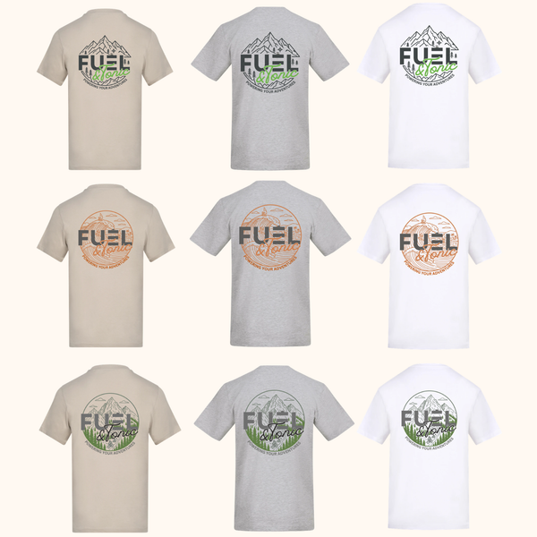 Fuel & Tonic Organic T-Shirts | Relaxed Fit Sustainable Tees