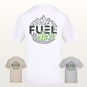 Powering Your Adventure | Fuel & Tonic Organic T-Shirts | Relaxed Fit Sustainable Tees